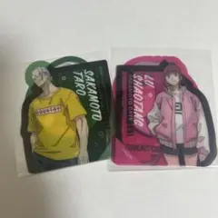 SAKAMOTODAYS W ダイカット クリアステッカー 坂本太郎、ルー