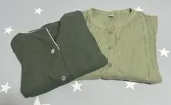 産院着・前開きパジャマワンピースセット