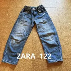 ZARA デニム カジュアルパンツ 122