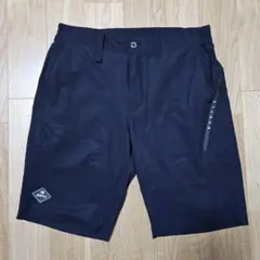 BURTLE バートル ワークショートパンツ L ブラック 止水ZIP ②