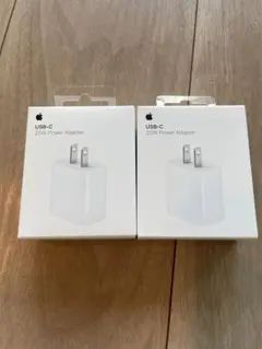 Apple USB-C 20W Power Adapter 2個セット新品未開封