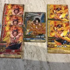 ONE PIECE ワンピーベリーマッチ ポートガス・D・エース 7枚セット