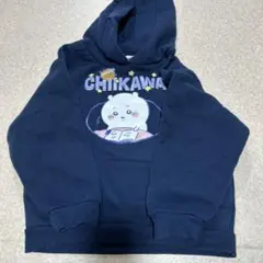 ちいかわ　パーカー　120cm ネイビー
