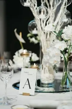 ウェディング テーブルナンバー A〜I 9枚セット