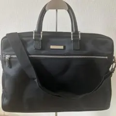 （良品）BURBERRY バーバリービジネスバッグ ブラック2WAYノバチェックのサムネイル