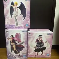 一番くじ ワンピース メモリーオブヒロインズ ハンコック　ペローナ　ステューシー