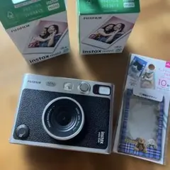 FUJIFILM instax mini Evo チェケ 撮り直しok 新品 - メルカリ