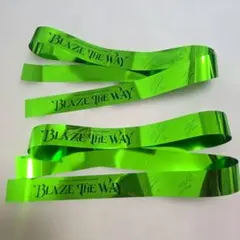 &TEAM BLAZE THE WAY 神戸 銀テープ　２本 美品