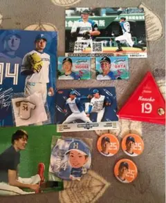 ファイターズ選手セット　堀瑞輝　宮西尚生　西川遥輝　清水優心　石川亮　玉井大翔のサムネイル