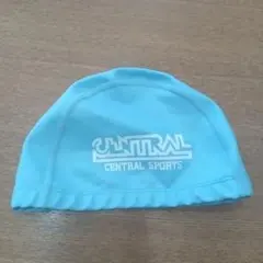 CENTRAL SPORTS 水泳帽 Lサイズ 水色