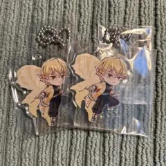 鬼滅の刃 一番くじ きゅんキャラアクリルチャーム 善逸2点セット