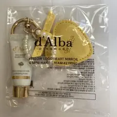 d'Alba ミニハンドクリーム&ハートミラーセット　　スリーピングパック付き