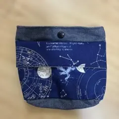 移動ポケット 宇宙柄