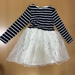 PETIT BATEAU ストライプワンピース 116cm