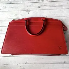 ルイヴィトン エピ レザー トートバッグ レッド レディース