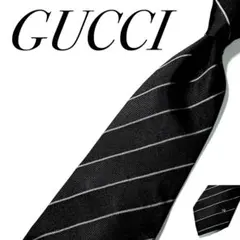 4281 グッチ ネクタイ レジメンタル シカ 動物 ワンポイント