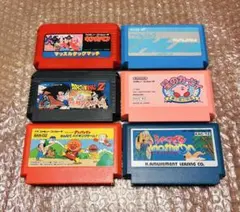 【FCソフト6本セット・任天堂・ファミコン】pou