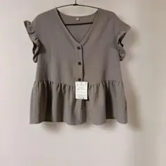しまむら サニーハウス ベスト フリル ジレ