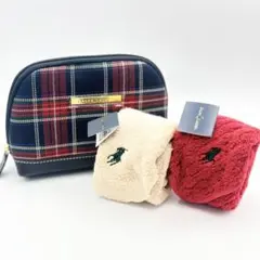 【新品未使用】RALPH LAUREN ポーチ＆ミニタオル