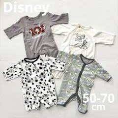Disney ディズニー　101匹わんちゃん　ロンパース　50 60 70