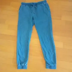 GU ジョガーパンツ 青色
