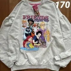 新品　リトシー　プリンセス　トレーナー　長袖　ディズニー　170cm　しまむらのサムネイル