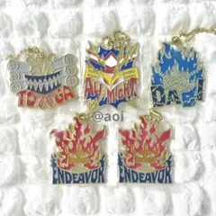 僕のヒーローアカデミア　ヒロアカ　一番くじ　メタルチャーム　5点セット