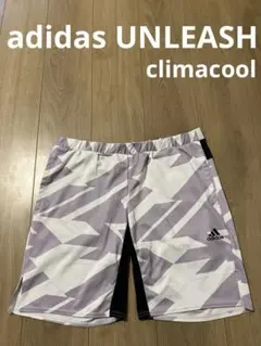 アディダス ハーフパンツ クライマクール アンリーシュ 白 迷彩 黒 メンズ M