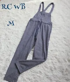 【RCWB】ストライプ ストレッチ サロペット M 韓国系 2way アメカジ系のサムネイル