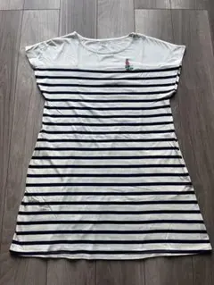 グラニフ　はらぺこあおむし　シャツワンピース