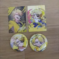 カラフルピーチ たっつん 4点セット 5周年トレカ 、東京タワー 缶バッジ