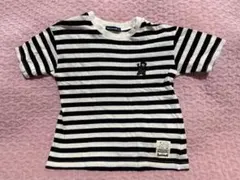 moujonjon ×バーバパパ　ボーダーTシャツ 110cmのサムネイル