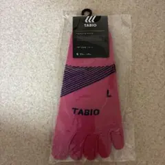 TABIO TRACK&FIELD ソックス 五本指　ショート　ピンク　サイズS