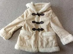 COMME CA ISM フード付きダッフルコート