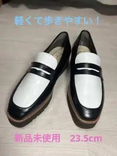 橋本商店 HS コンフォートシューズ 24.5 4E 本革 ベルクロ 試着のみ 