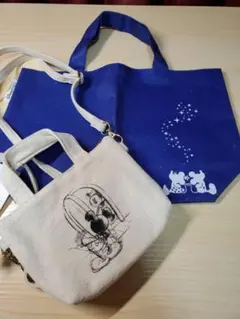 ディズニートート&ショルダーバッグ　新品未使用　希少
