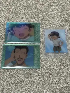 名探偵コナン ぱしゃこれ 諸伏景光、江戸川コナン、毛利小五郎 クリア