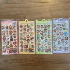 クレヨンしんちゃん ウォーターシール 4セット