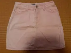 ラブボート　loveboat ピンク デニム　タイトスカート デニム