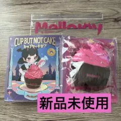 新品未使用　Mellojoy スクイーズ　カップケーキか？　ドールハウス　ピンク
