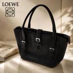 LOEWE ロエベ ハンドバッグ センダ ブラック レザー 革のサムネイル