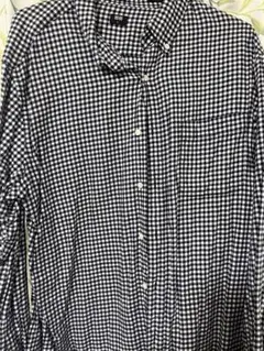 ギンガムチェック 長袖シャツ UNIQLO