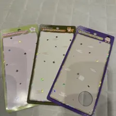 台紙のみ。和柄BONBON DROP シール 3枚セット