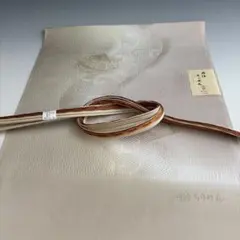 新品未使用品　五嶋紐帯締め丹後ちりめん帯揚２点セットA48