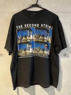 9.11アメリカ同時多発テロ プリントTシャツ Lサイズ