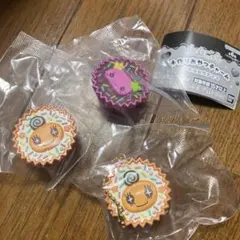 たまごっち 手作りおやつチャーム #平成女児チョコ　ふらわっち　めめっち 3個