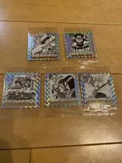 ドラゴンボール40周年記念シールウエハース　5枚セット