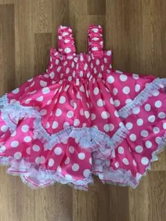 ミニーパルパルーザ　ピンクドットワンピース
