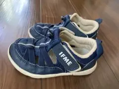 水遊び、川遊び　IFME ネイビー サンダル 16.0cm