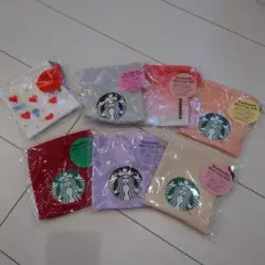【未使用】スターバックス ミニカップギフトミニ巾着７種セット